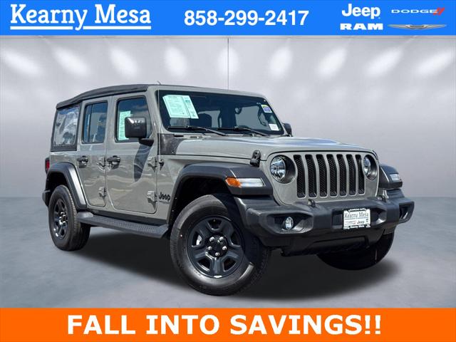 2022 Jeep Wrangler Unlimited Sport 4x4 2022 Jeep Wrangler Unlimited Sport 4x4