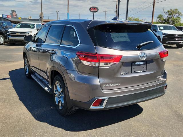 2019 Toyota Highlander Limited Platinum 2019 Toyota Highlander Limited Platinum
