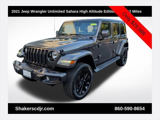 2021 Jeep Wrangler Unlimited High Altitude 4x4