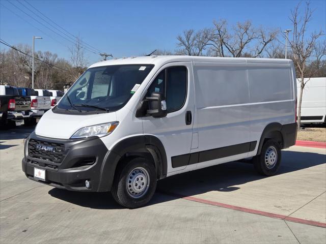 2025 RAM ProMaster 1500 Cargo Van Tradesman Low Roof 136 WB w/Pass Seat
