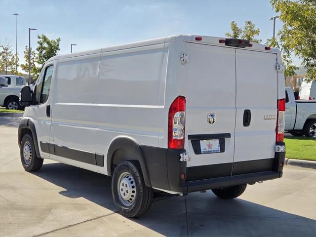 2025 RAM ProMaster 1500 Cargo Van Tradesman Low Roof 136 WB w/Pass Seat