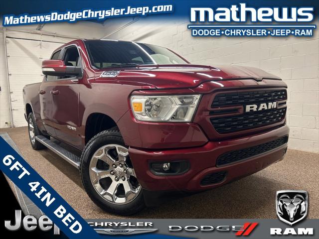 2022 RAM 1500 Big Horn Quad Cab 4x4 64 Box 2022 RAM 1500 Big Horn Quad Cab 4x4 64 Box