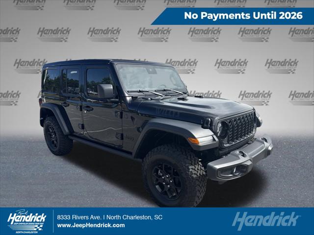 2025 Jeep Wrangler WRANGLER 4-DOOR WILLYS 2025 Jeep Wrangler WRANGLER 4-DOOR WILLYS