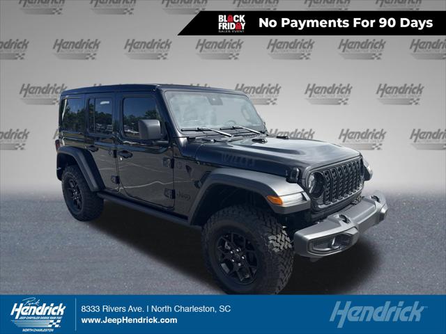2025 Jeep Wrangler WRANGLER 4-DOOR WILLYS 2025 Jeep Wrangler WRANGLER 4-DOOR WILLYS