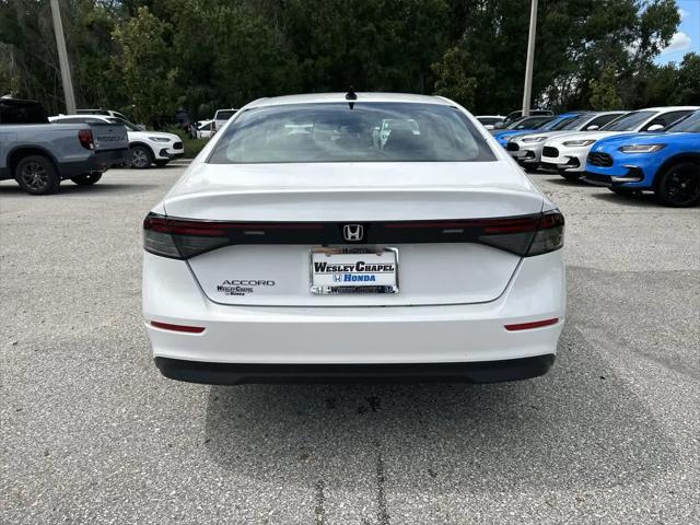2025 Honda Accord Sedan SE