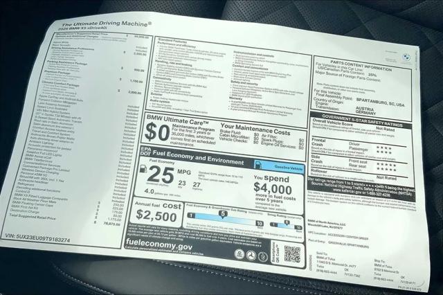2026 BMW X5 xDrive40i