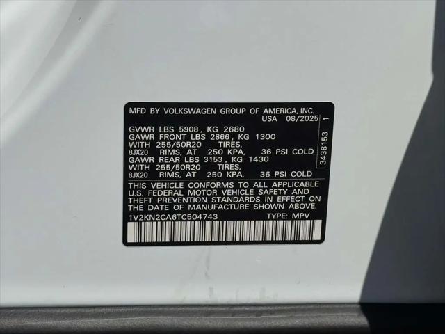 2026 Volkswagen Atlas SE with Technology