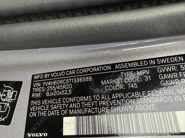 2026 Volvo XC60 Plug-In Hybrid Plus, T8 AWD Electric/Gasoline, Dark