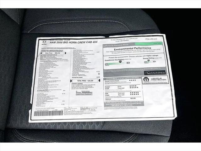2025 Ram 2500 Big Horn Crew Cab 4x4 64 Box