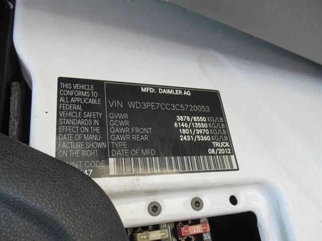 2012 Mercedes-Benz Sprinter 2500 Normal Roof