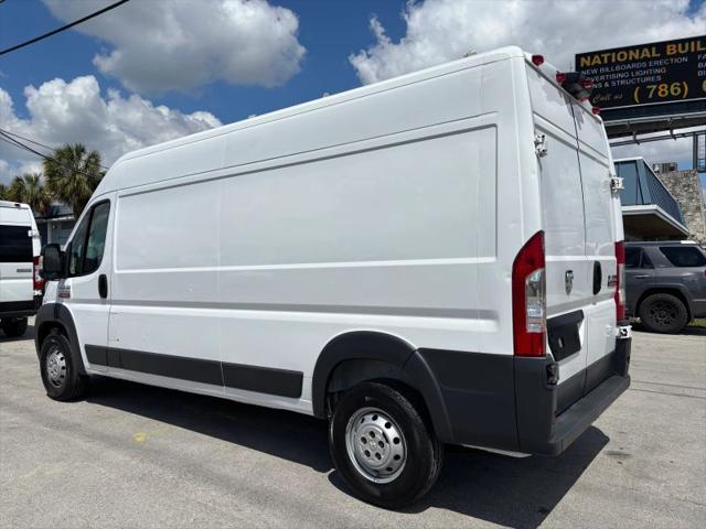 2018 Ram ProMaster 2500 Cargo Van High Roof 159" WB