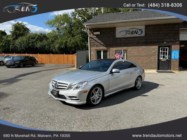 2013 Mercedes-Benz E-CLASS E 550 E 550 Coupe 2D for sale in Malvern, PA