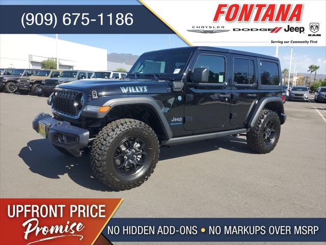 2025 Jeep Wrangler 4xe WRANGLER 4-DOOR WILLYS 4xe