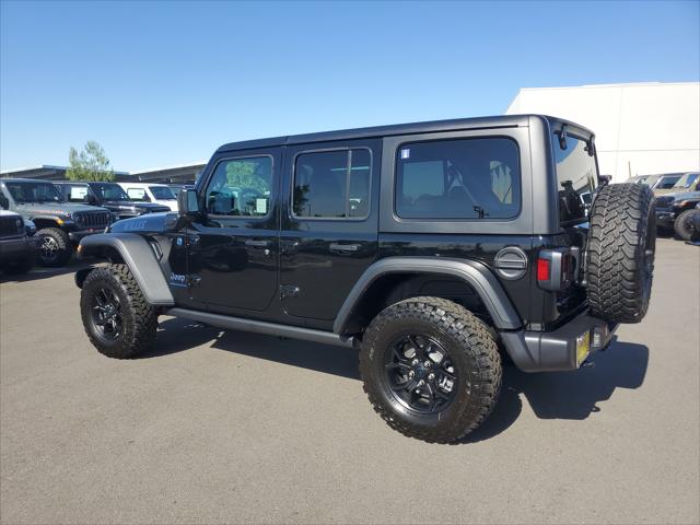 2025 Jeep Wrangler 4xe WRANGLER 4-DOOR WILLYS 4xe