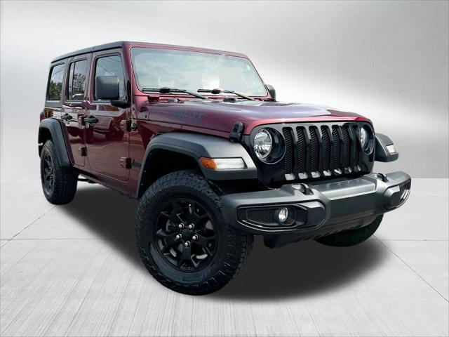 2021 Jeep Wrangler Unlimited Willys Sport 4x4 2021 Jeep Wrangler Unlimited Willys Sport 4x4