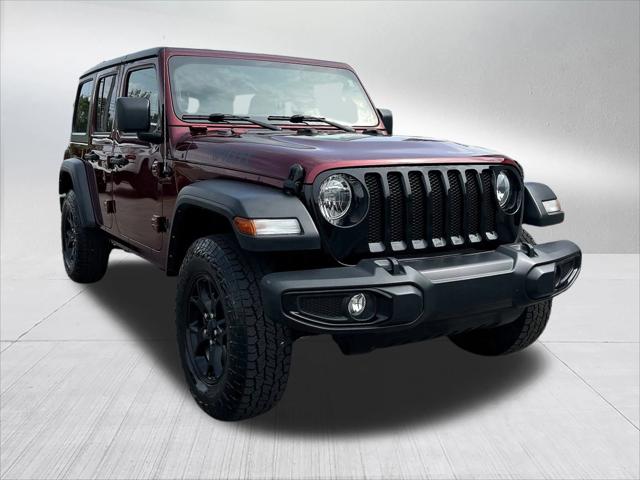 2021 Jeep Wrangler Unlimited Willys Sport 4x4 2021 Jeep Wrangler Unlimited Willys Sport 4x4