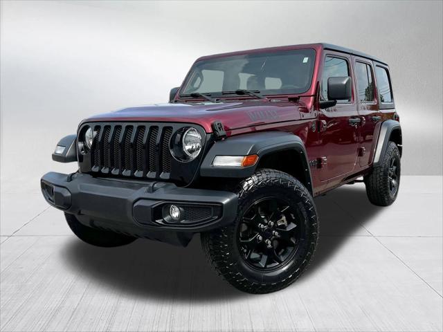 2021 Jeep Wrangler Unlimited Willys Sport 4x4 2021 Jeep Wrangler Unlimited Willys Sport 4x4
