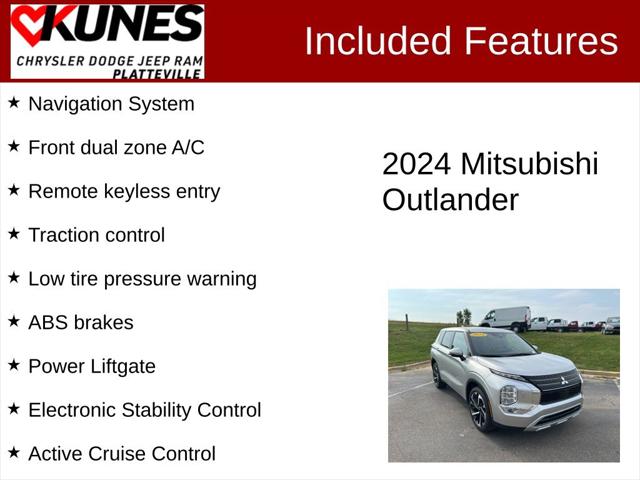 2024 Mitsubishi Outlander SE 2.5 S-AWC 2024 Mitsubishi Outlander SE 2.5 S-AWC