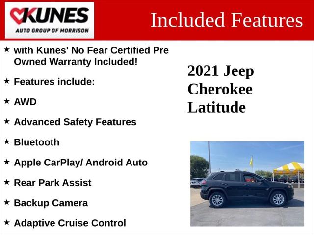 2021 Jeep Cherokee Latitude 4x4 2021 Jeep Cherokee Latitude 4x4