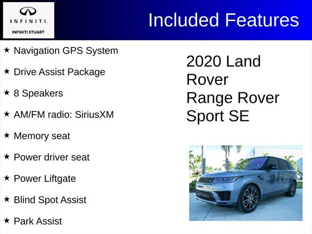 2020 Land Rover Range Rover Sport SE MHEV
