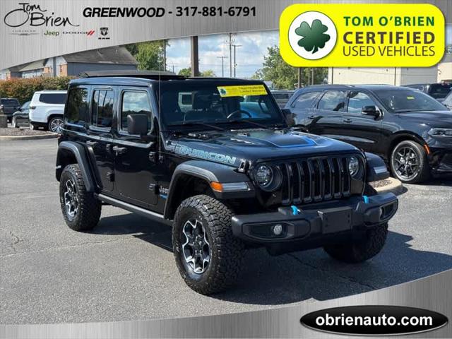 2022 Jeep Wrangler 4xe Unlimited Rubicon 4x4 2022 Jeep Wrangler 4xe Unlimited Rubicon 4x4