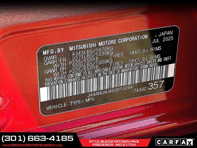 2025 Mitsubishi Outlander Sport 2.0 ES