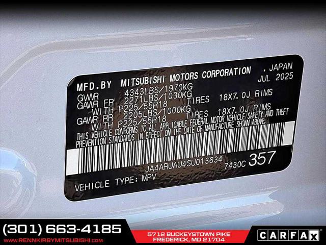 2025 Mitsubishi Outlander Sport 2.0 ES