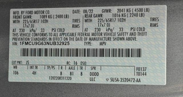 2022 Ford Escape SE