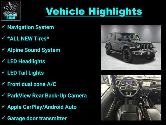 2023 Jeep Wrangler 4xe Sahara 4x4