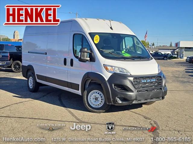 2025 Ram ProMaster 2500 Cargo Van Tradesman High Roof 159" WB w/Pass Seat for sale in Battle Creek, MI