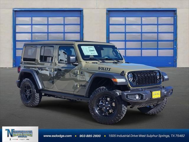 2026 Jeep Wrangler WRANGLER 4-DOOR WILLYS 2026 Jeep Wrangler WRANGLER 4-DOOR WILLYS