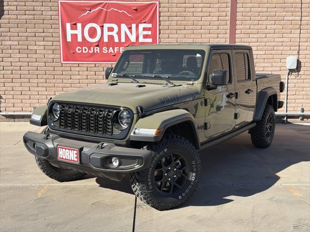 2025 Jeep Gladiator GLADIATOR WILLYS 4X4 2025 Jeep Gladiator GLADIATOR WILLYS 4X4