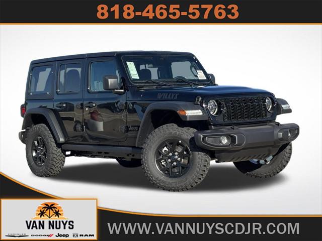 2026 Jeep Wrangler WRANGLER 4-DOOR WILLYS 2026 Jeep Wrangler WRANGLER 4-DOOR WILLYS