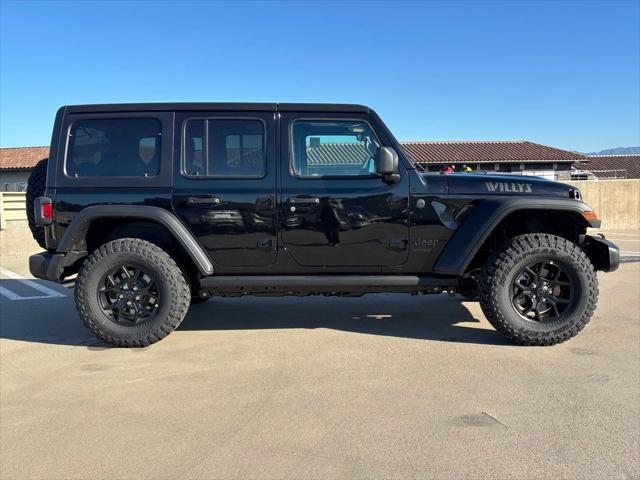 2026 Jeep Wrangler WRANGLER 4-DOOR WILLYS 2026 Jeep Wrangler WRANGLER 4-DOOR WILLYS