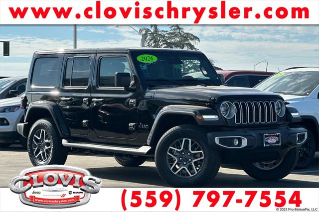 2026 Jeep Wrangler WRANGLER 4-DOOR SAHARA 2026 Jeep Wrangler WRANGLER 4-DOOR SAHARA