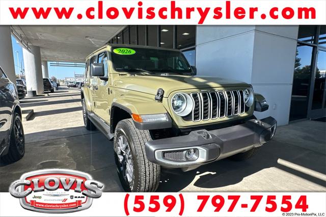 2026 Jeep Wrangler WRANGLER 4-DOOR SAHARA 2026 Jeep Wrangler WRANGLER 4-DOOR SAHARA