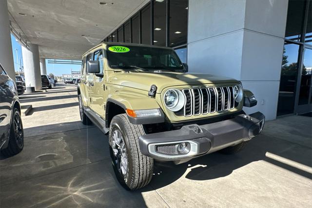 2026 Jeep Wrangler WRANGLER 4-DOOR SAHARA 2026 Jeep Wrangler WRANGLER 4-DOOR SAHARA