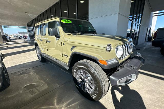 2026 Jeep Wrangler WRANGLER 4-DOOR SAHARA 2026 Jeep Wrangler WRANGLER 4-DOOR SAHARA