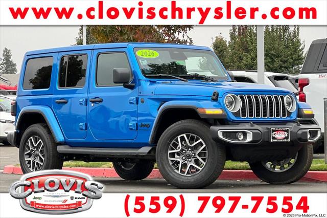 2026 Jeep Wrangler WRANGLER 4-DOOR SAHARA