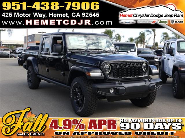 2025 Jeep Gladiator GLADIATOR WILLYS 4X4 2025 Jeep Gladiator GLADIATOR WILLYS 4X4