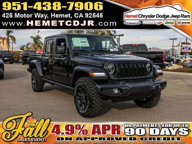 2025 Jeep Gladiator GLADIATOR WILLYS 4X4 2025 Jeep Gladiator GLADIATOR WILLYS 4X4