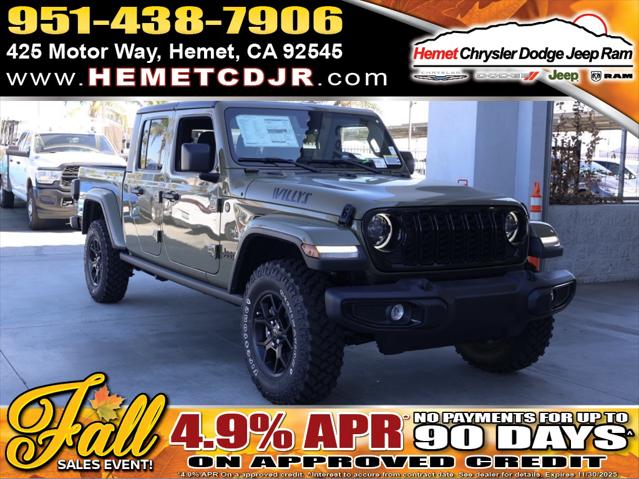 2025 Jeep Gladiator GLADIATOR WILLYS 4X4 2025 Jeep Gladiator GLADIATOR WILLYS 4X4