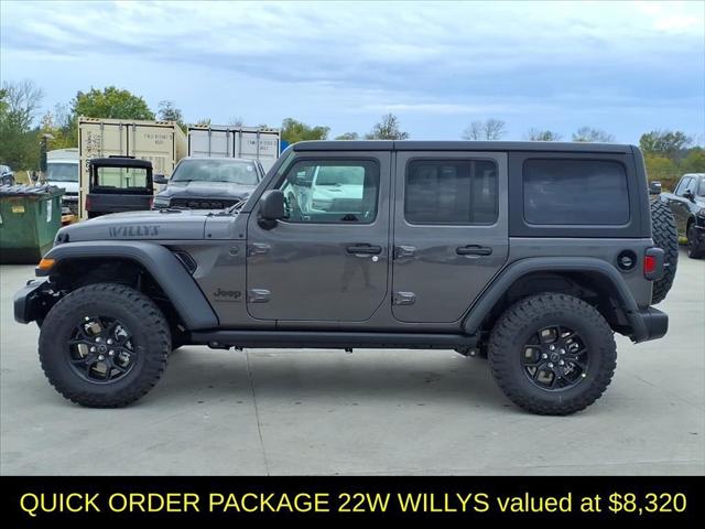 2026 Jeep Wrangler WRANGLER 4-DOOR WILLYS 2026 Jeep Wrangler WRANGLER 4-DOOR WILLYS