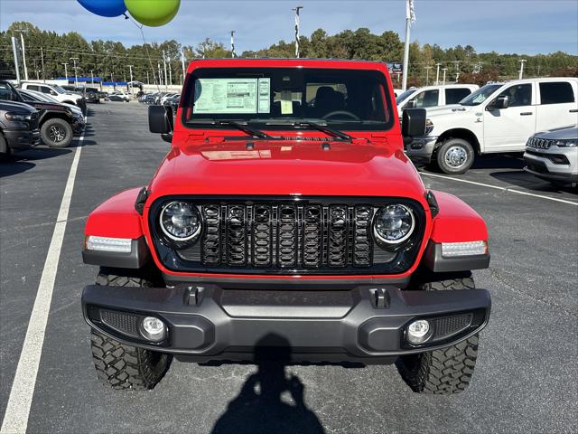 2025 Jeep Gladiator GLADIATOR WILLYS 4X4 2025 Jeep Gladiator GLADIATOR WILLYS 4X4