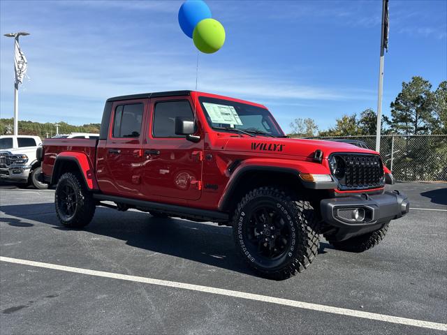 2025 Jeep Gladiator GLADIATOR WILLYS 4X4 2025 Jeep Gladiator GLADIATOR WILLYS 4X4