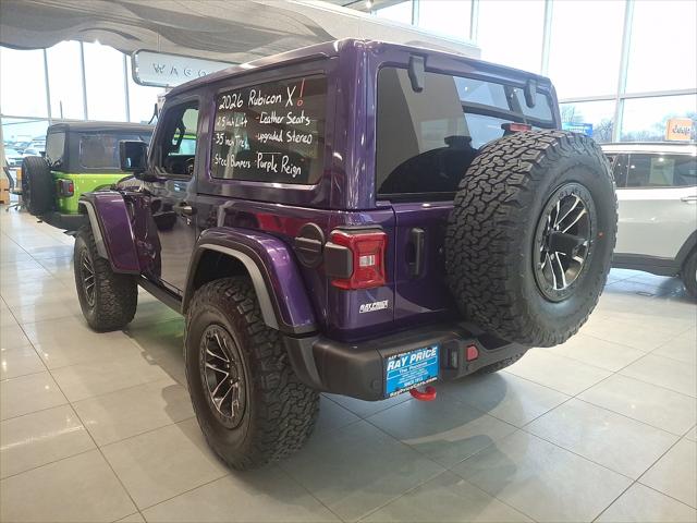 2026 Jeep Wrangler WRANGLER 2-DOOR RUBICON X 2026 Jeep Wrangler WRANGLER 2-DOOR RUBICON X