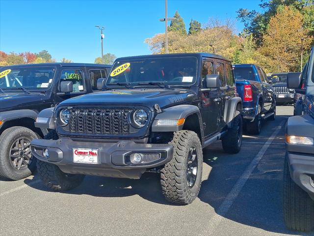 2026 Jeep Wrangler WRANGLER 4-DOOR WILLYS 2026 Jeep Wrangler WRANGLER 4-DOOR WILLYS