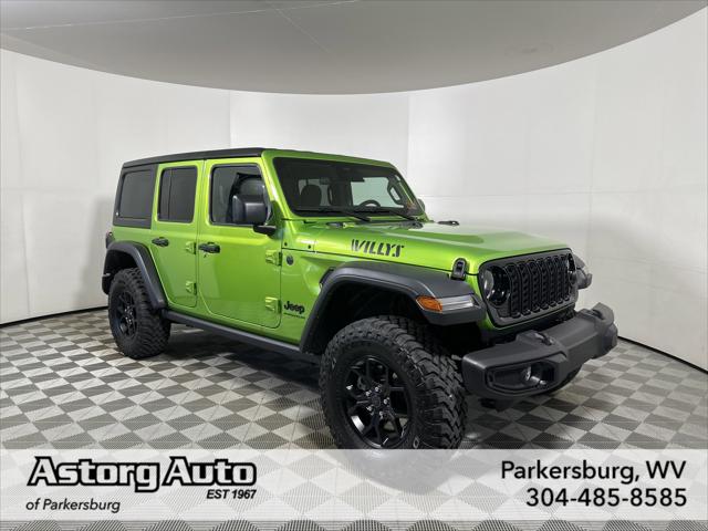 2026 Jeep Wrangler WRANGLER 4-DOOR WILLYS 2026 Jeep Wrangler WRANGLER 4-DOOR WILLYS