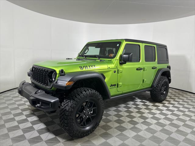 2026 Jeep Wrangler WRANGLER 4-DOOR WILLYS 2026 Jeep Wrangler WRANGLER 4-DOOR WILLYS