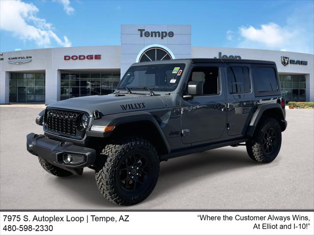 2026 Jeep Wrangler WRANGLER 4-DOOR WILLYS 2026 Jeep Wrangler WRANGLER 4-DOOR WILLYS